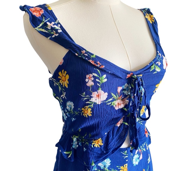 Lulus Floral Ruffle Romper - Picture 3 of 9